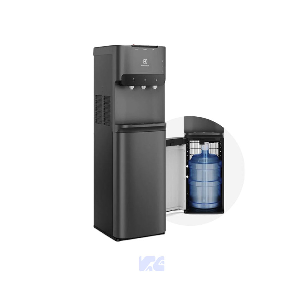 DISPENSADOR DE AGUA ELECTROLUX PURE SENSE NEGRO ED30SRBL CON BOTELLON OCULTO