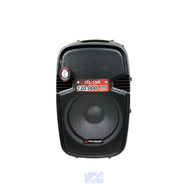 PARLANTE AMPLIFICADO ITALY AUDIO 15PULG 120.000w ITL-15N