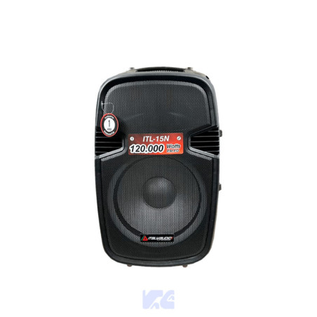 PARLANTE AMPLIFICADO ITALY AUDIO 15PULG 120.000w ITL-15N