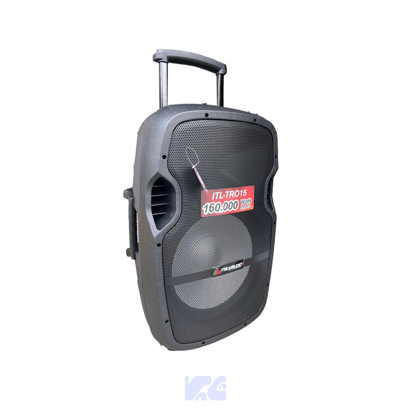 PARLANTE AMPLIFICADO ITALY ITL-TRO15| 15PULG 160.000w