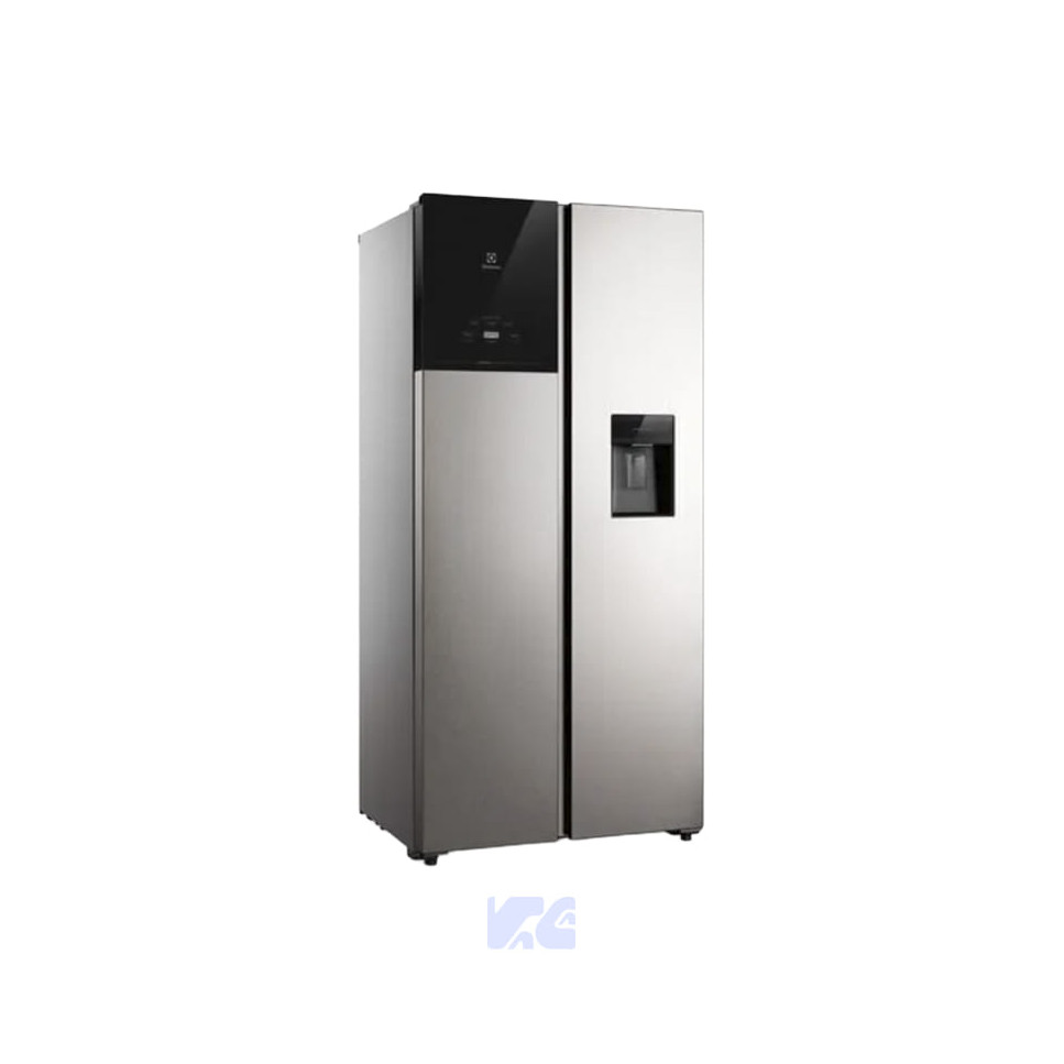 REFRIGERADORA ELECTROLUX SIDE BY SIDE INVERTER INOX 430 LITROS ERS44F3Q5BI