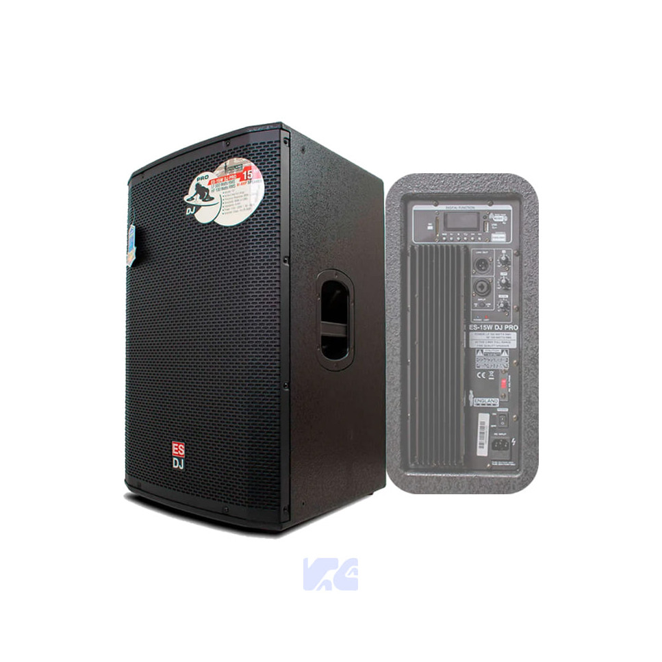 PARLANTE PROFESIONAL ENGLAND SOUND ES-15W DJ 15PULG 650w MADERA