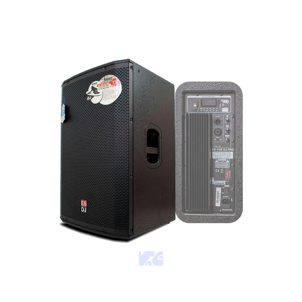 PARLANTE PROFESIONAL ENGLAND SOUND ES-15W DJ 15PULG 650w MADERA