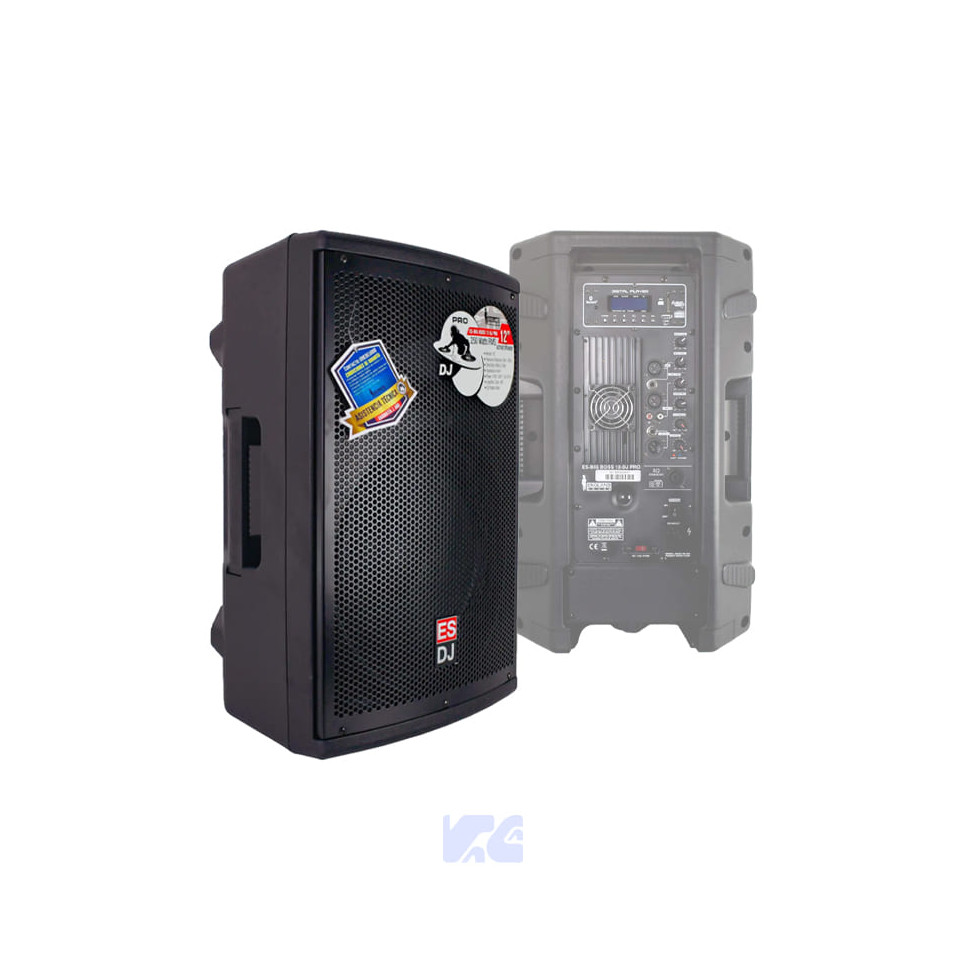 CAJA AMPLIFICADA PRO 12PULG 250rms ES-BIG BOSS 12-DJ PRO ENGLAND SOUND