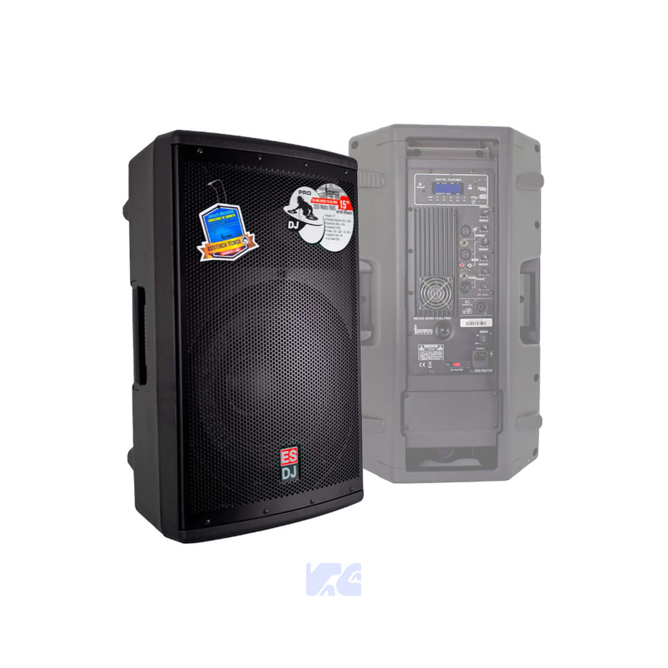 CAJA AMPLIFICADA PRO ENGLAND SOUND 15PULG 350RMS ES-BIG BOSS 15-DJ PRO