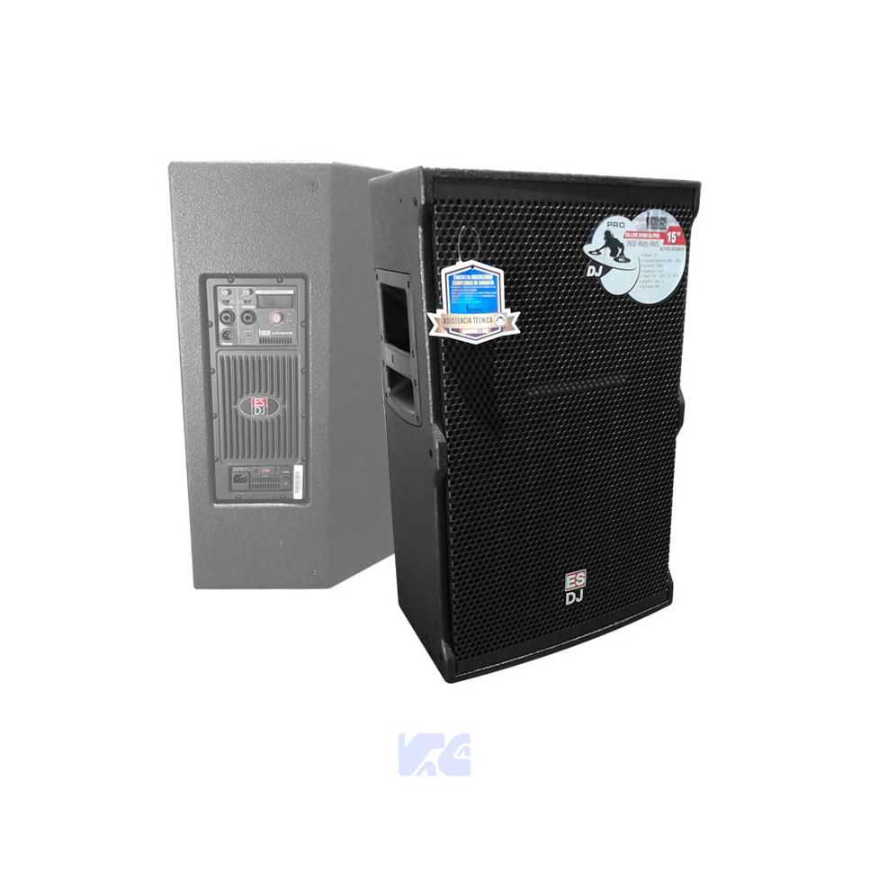 PARLANTE PROFESIONAL ACTIVO ENGLAND ES-LIVE 815W DJ PRO 15PULG 2600w MADERA