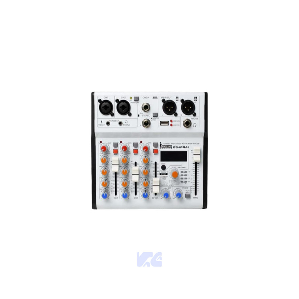 MIXER PROFESIONAL 4 CANALES ENGLAND SOUND ES-MR4I