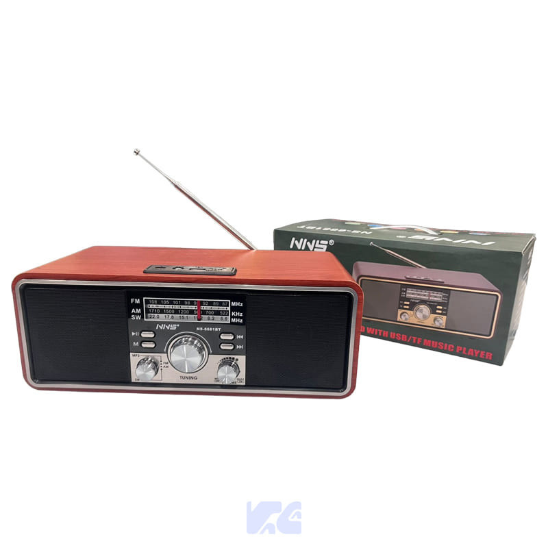 RADIO NNS CLASICO BLUETOOTH AM/FM/SW NS-6681BT