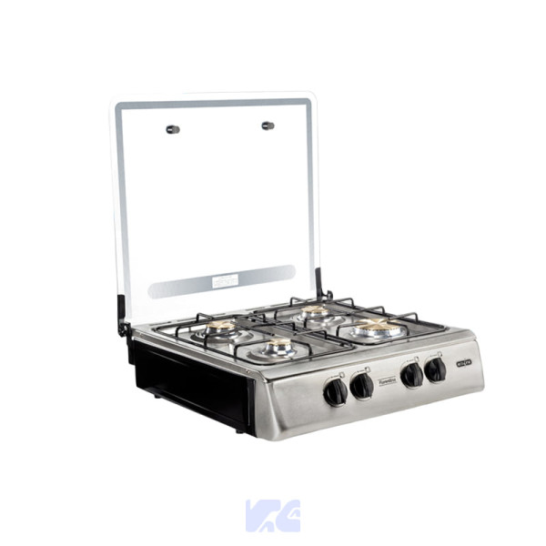 COCINETA ECOLINE RAGAZZA C-T INOX PLUS 6 QUEMADORES 28"