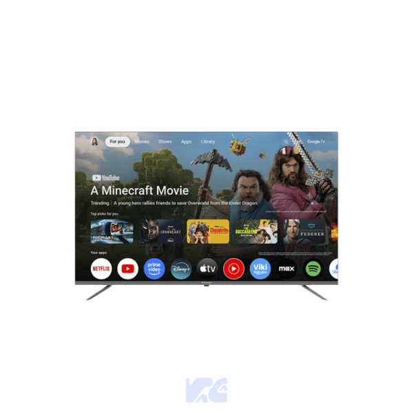 TELEVISOR INDURAMA 50" LED 4K UHD GOOGLE TV 50TIKGF5UHD