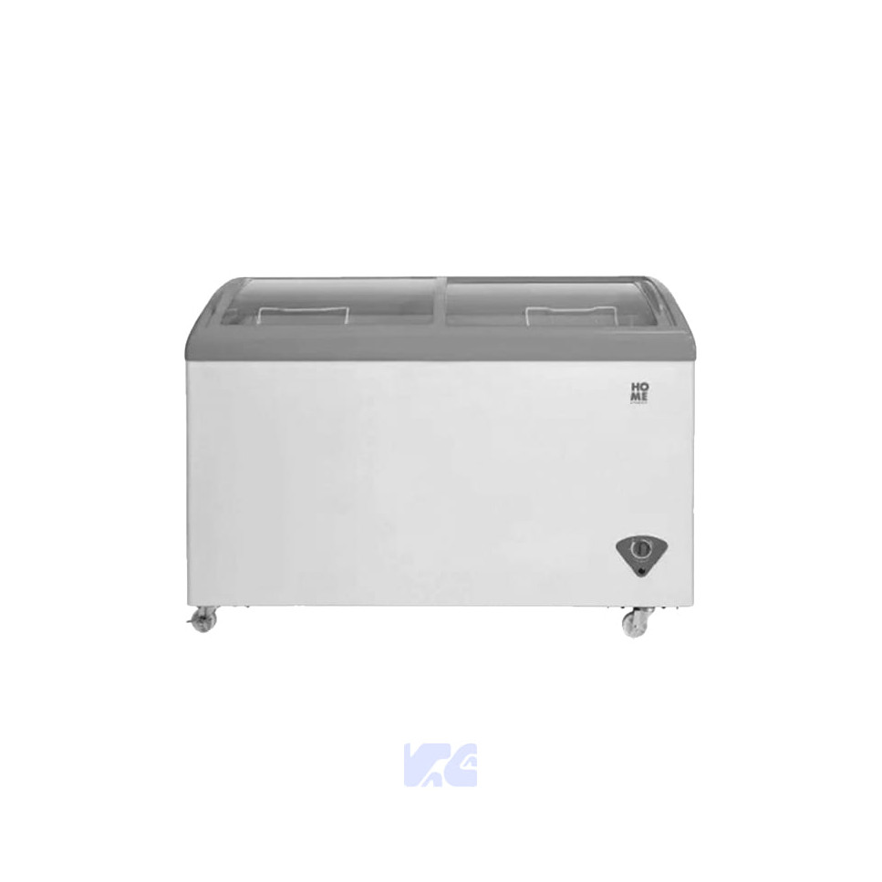 Congelador Dual Exhibidor Tapa Vidrio 254 Litros Home Company