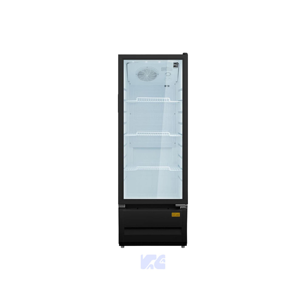 Vitrina Exhibidora 309 Litros Negra Home Company SC326 B