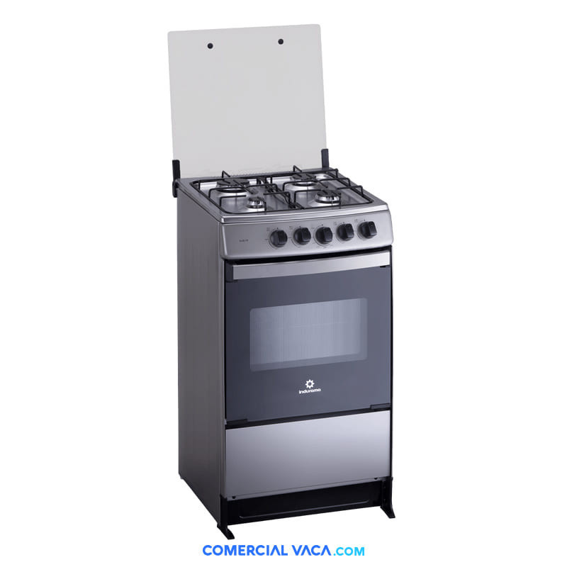 COCINA A GAS DUBLIN INDURAMA 4 QUEMADORES 20"