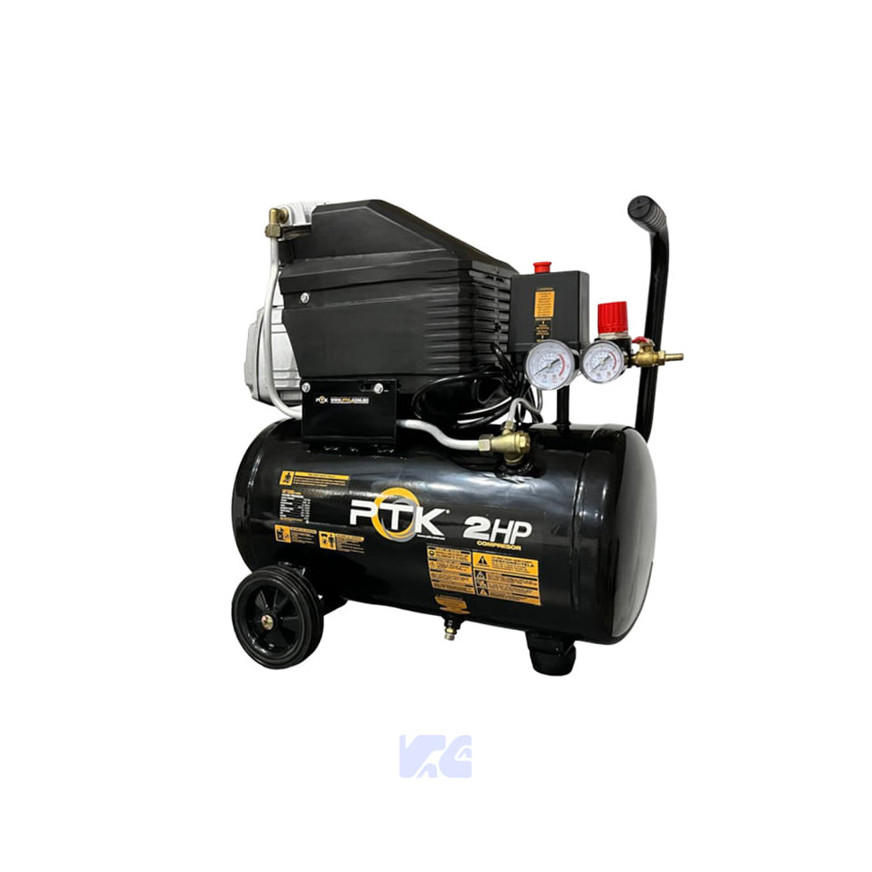 Compresor de Aire Ptk 2HP 24 Litros 2HP 24L
