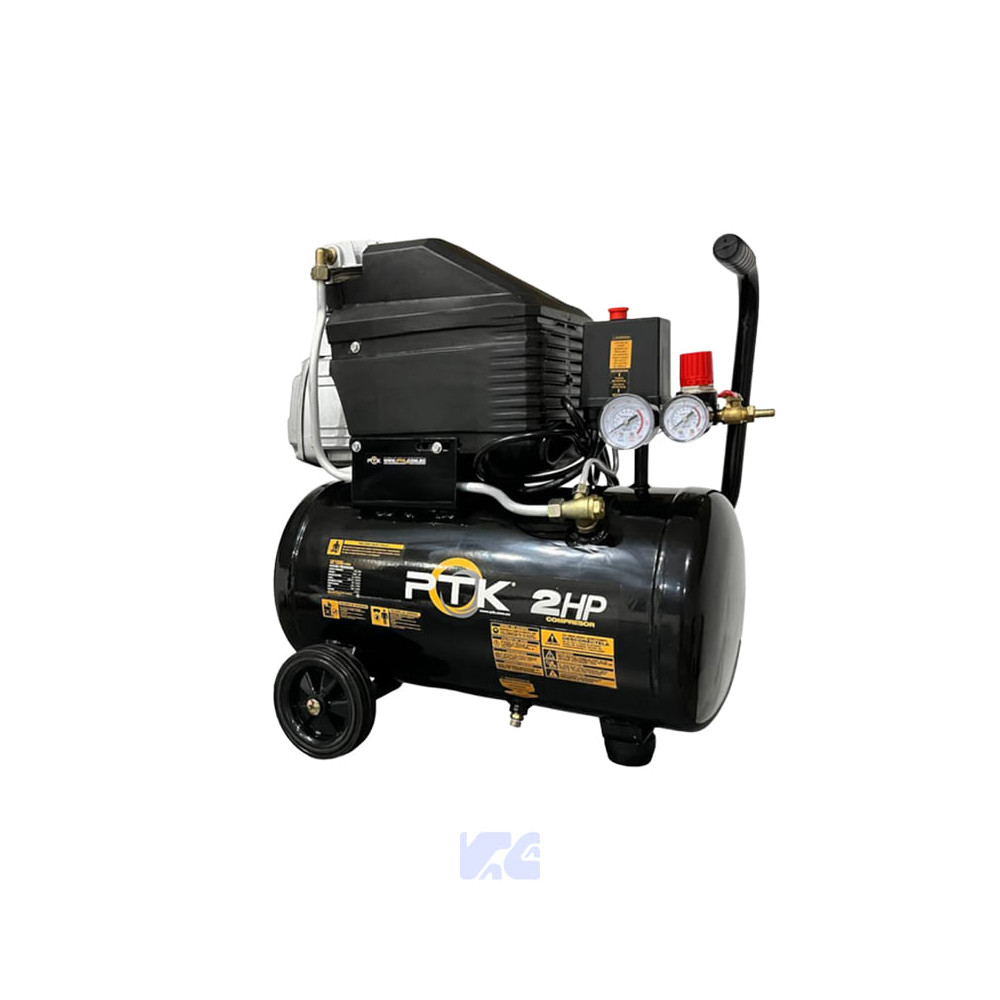 Compresor de Aire Ptk 2HP 24 Litros 2HP 24L