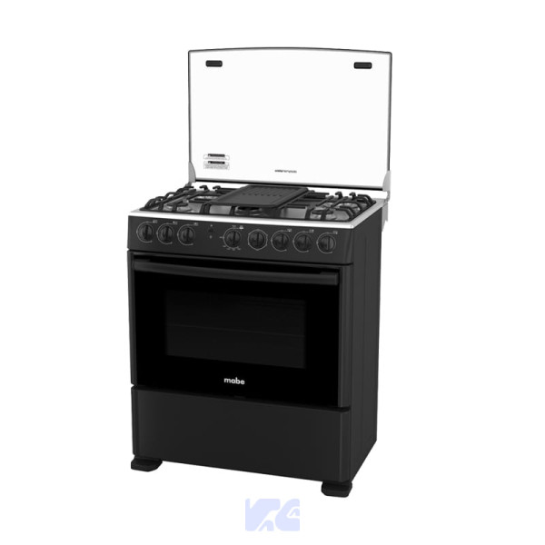 Cocina Mabe a Gas + Grill 30" 5 Quemadores EM7625FX0