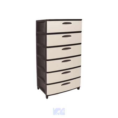 PICA CAJONERA SUPER NOVA BEIGE 6P