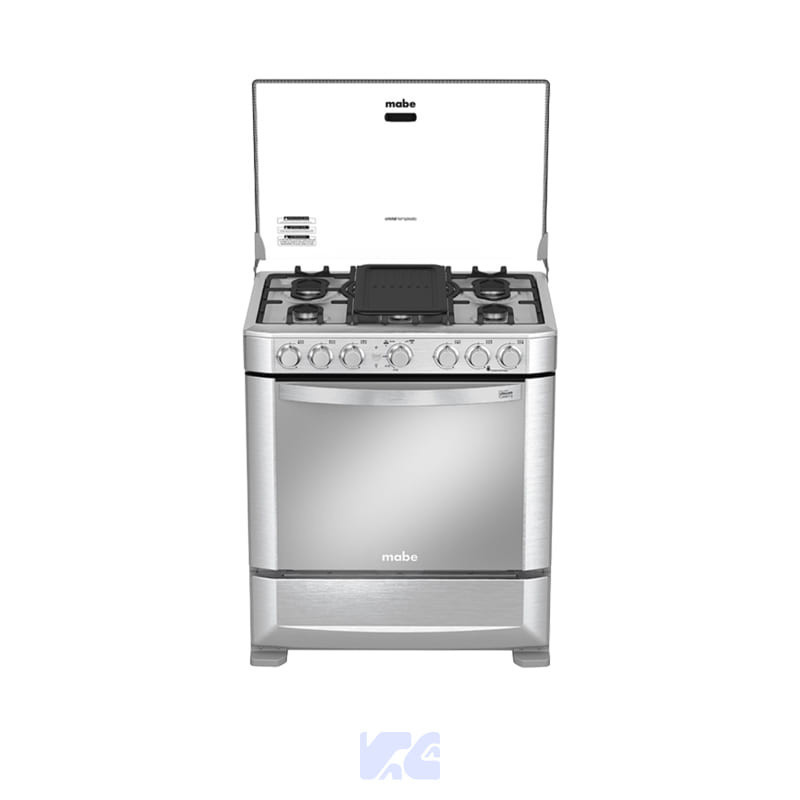 COCINA A GAS MABE EM7640FX1| 6 HORNILLAS| 76CM GRILL