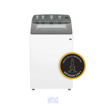LAVADORA WHIRLPOOL AUTOMATICA XPERT DUAL AGITADOR 20KG