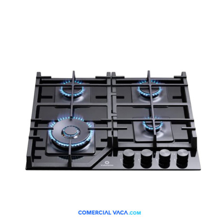 Encimera a gas 4 hornillas 60cm