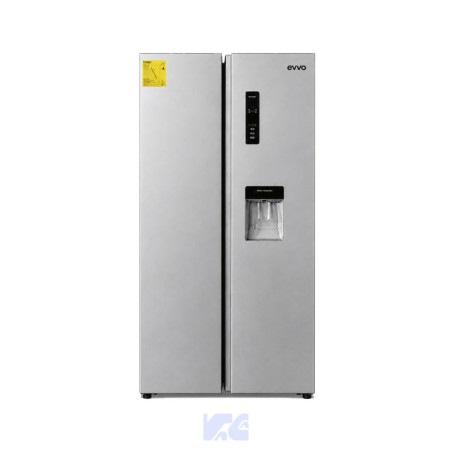 REFRIGERADORA SIDE BY SIDE EVVO 430 LITROS CON DISPENSADOR EVV-467W