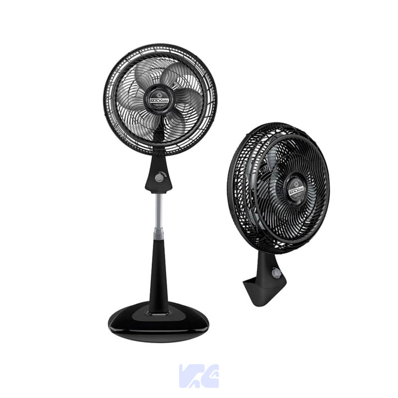 VENTILADOR MAX POWER 2 EN 1| 18" COLOR NEGRO MP-18P