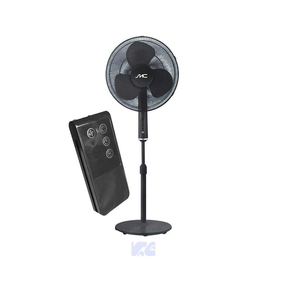 VENTILADOR SMC DIGITAL DE PEDESTAL 16" CON CONTROL REMOTO SMCVN16PB4