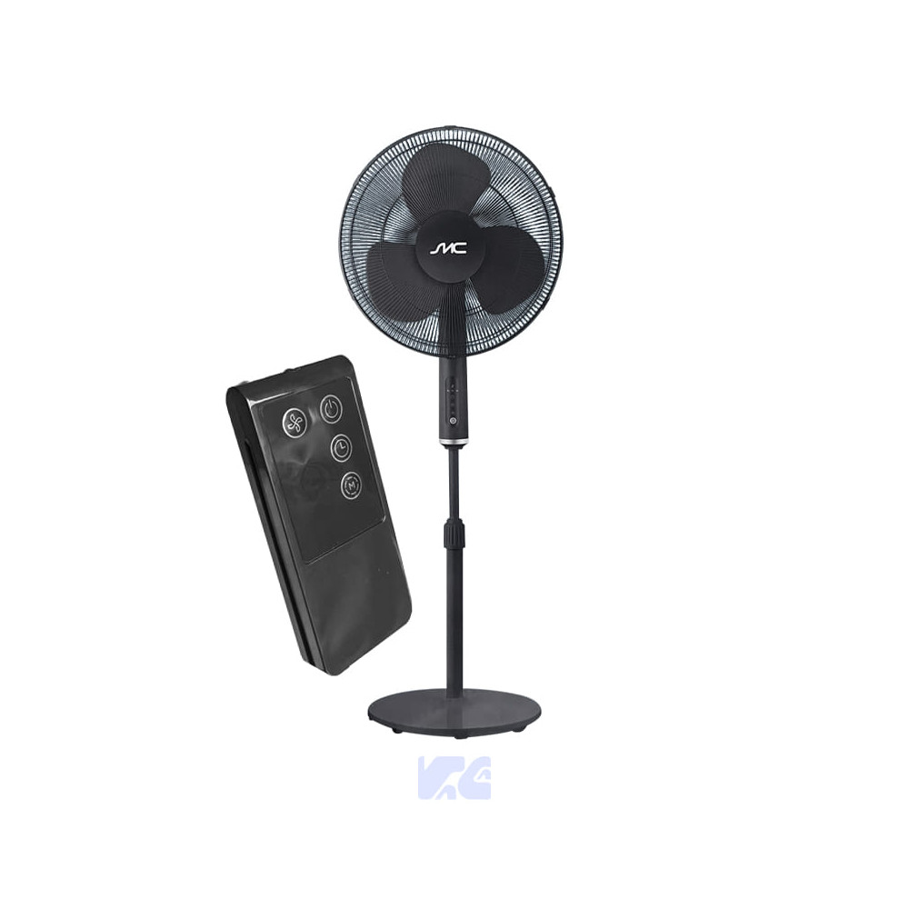 VENTILADOR SMC DIGITAL DE PEDESTAL 16" CON CONTROL REMOTO SMCVN16PB4
