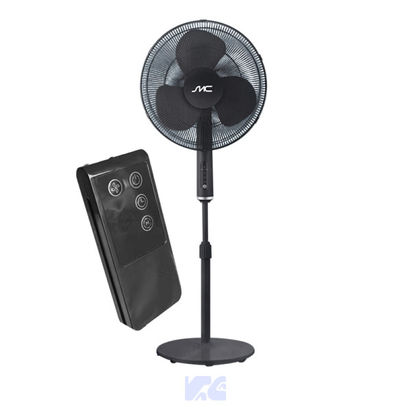 VENTILADOR SMC DIGITAL DE PEDESTAL 16" CON CONTROL REMOTO SMCVN16PB4