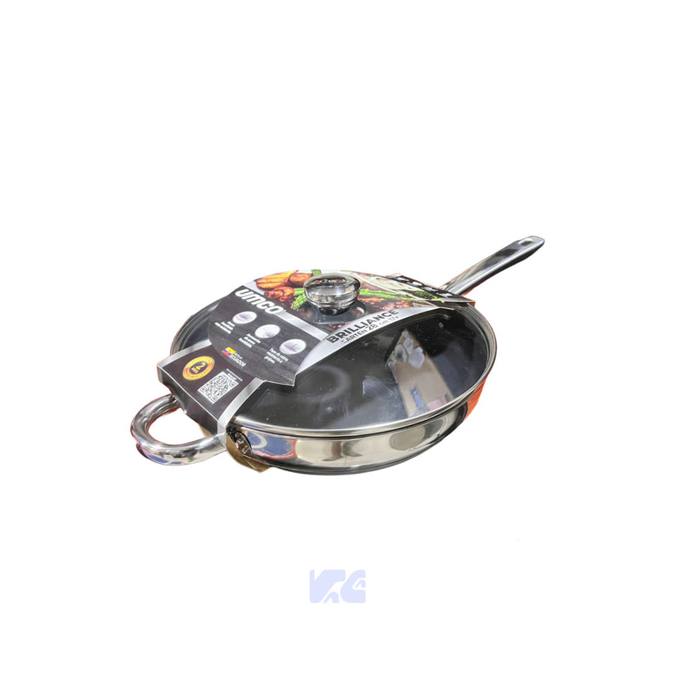 Sartén Brillance Tapa de Vidrio 24cm Umco UM7555
