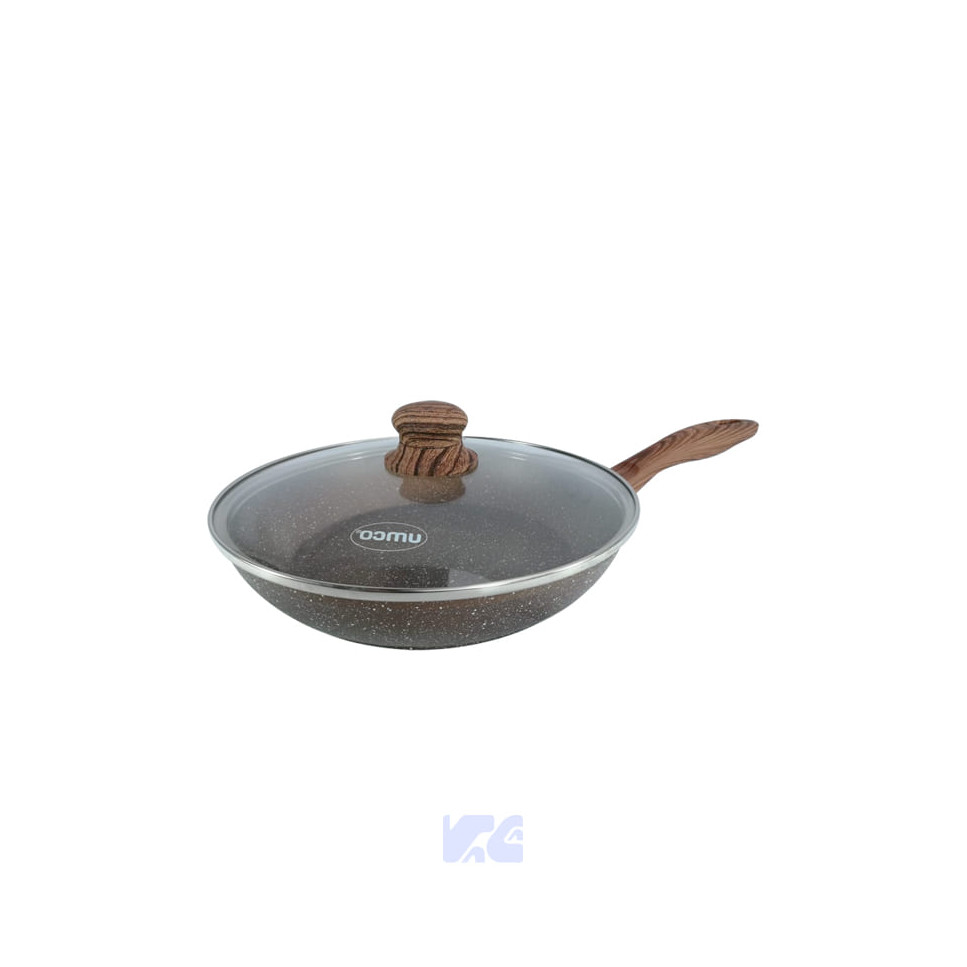 Sartén Grecia Tapa de Vidrio 28cm Umco UM7599