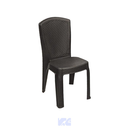 PICA SILLA RATAN LUX SIN BRAZO CAFE 9000009614