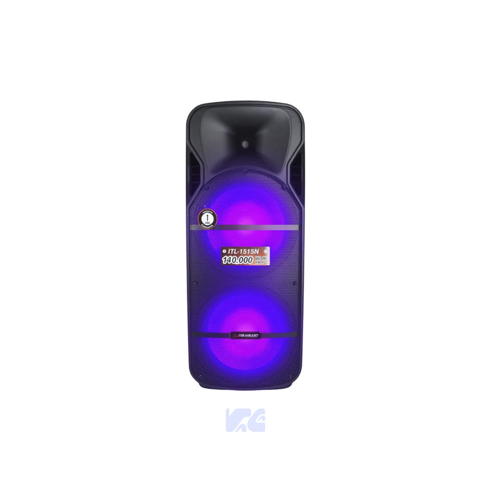CAJA AMPLIFICADA ITALY AUDIO 2x15PULG 140.000w ELITE TWO PLAY