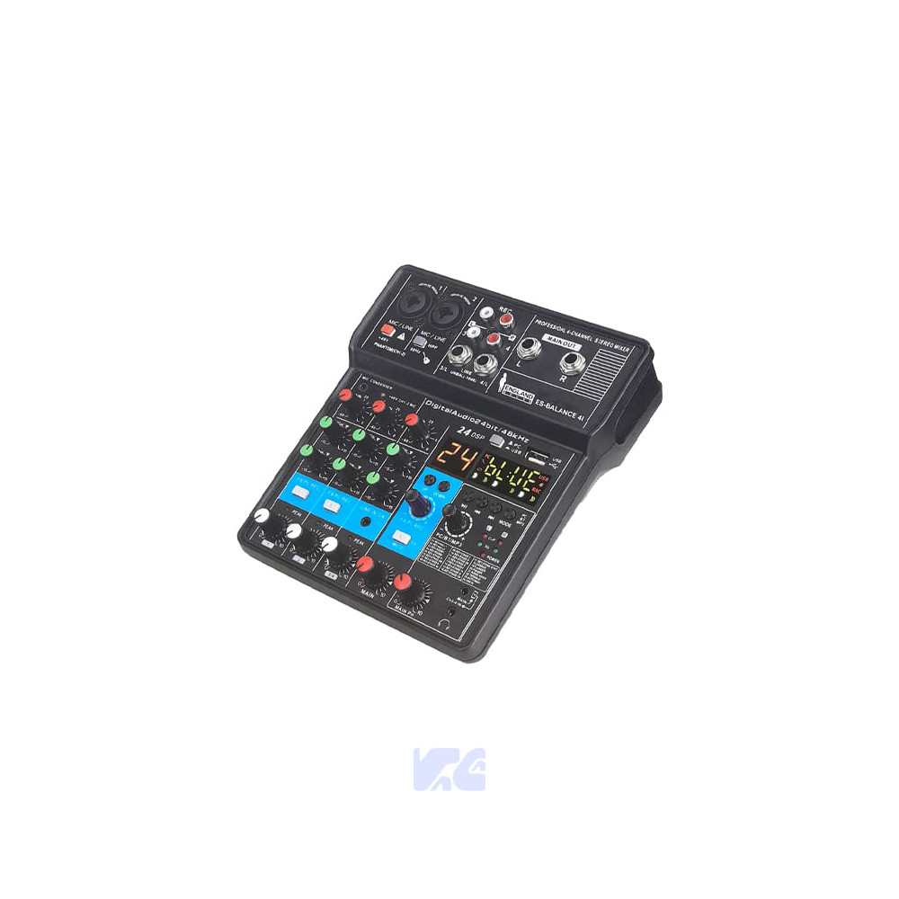 MIXER CONSOLA 4 CANALES ENGLAND SOUND ES-BALANCE 4I