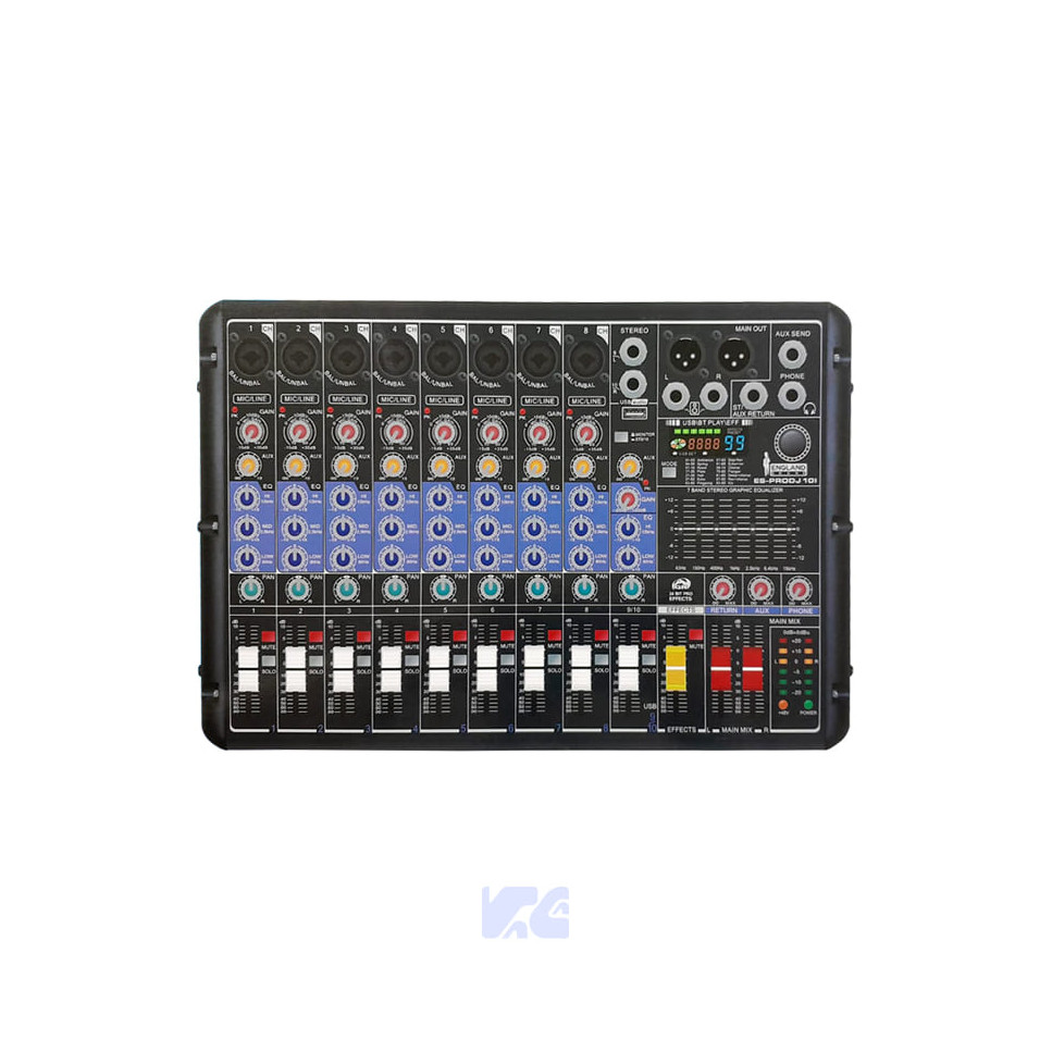 MIXER ANALOGICO 10 CANALES ENGLAND SOUND ES-PRODJ 10I