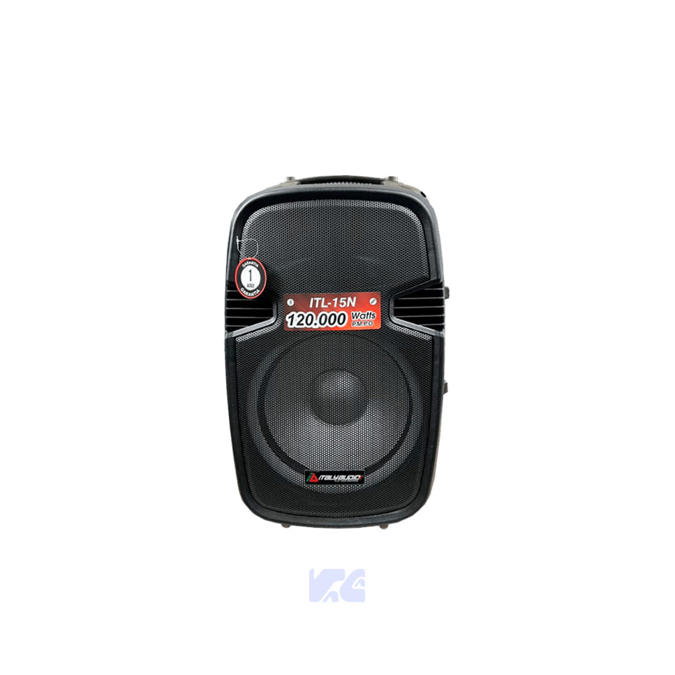 PARLANTE AMPLIFICADO ITALY AUDIO 15PULG 120.000w ITL-15N