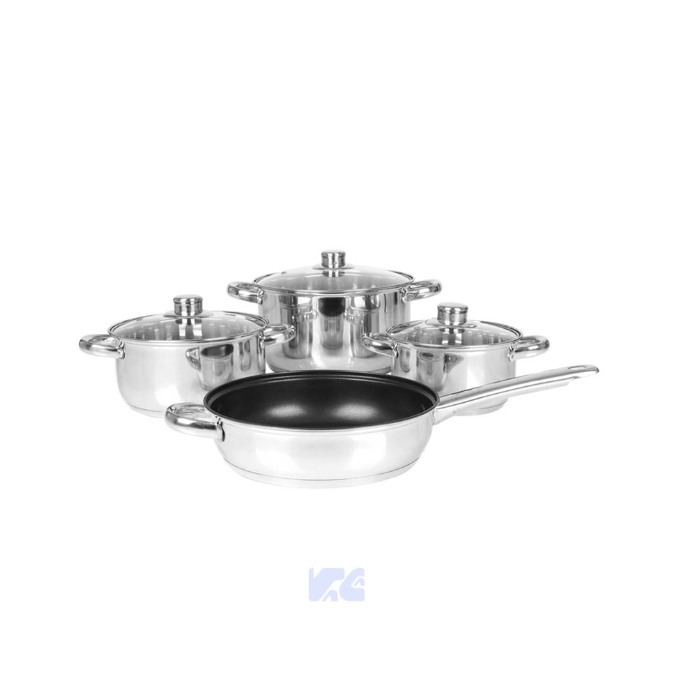 Juego de Ollas MTX Inox Martina 7 Piezas K07G049
