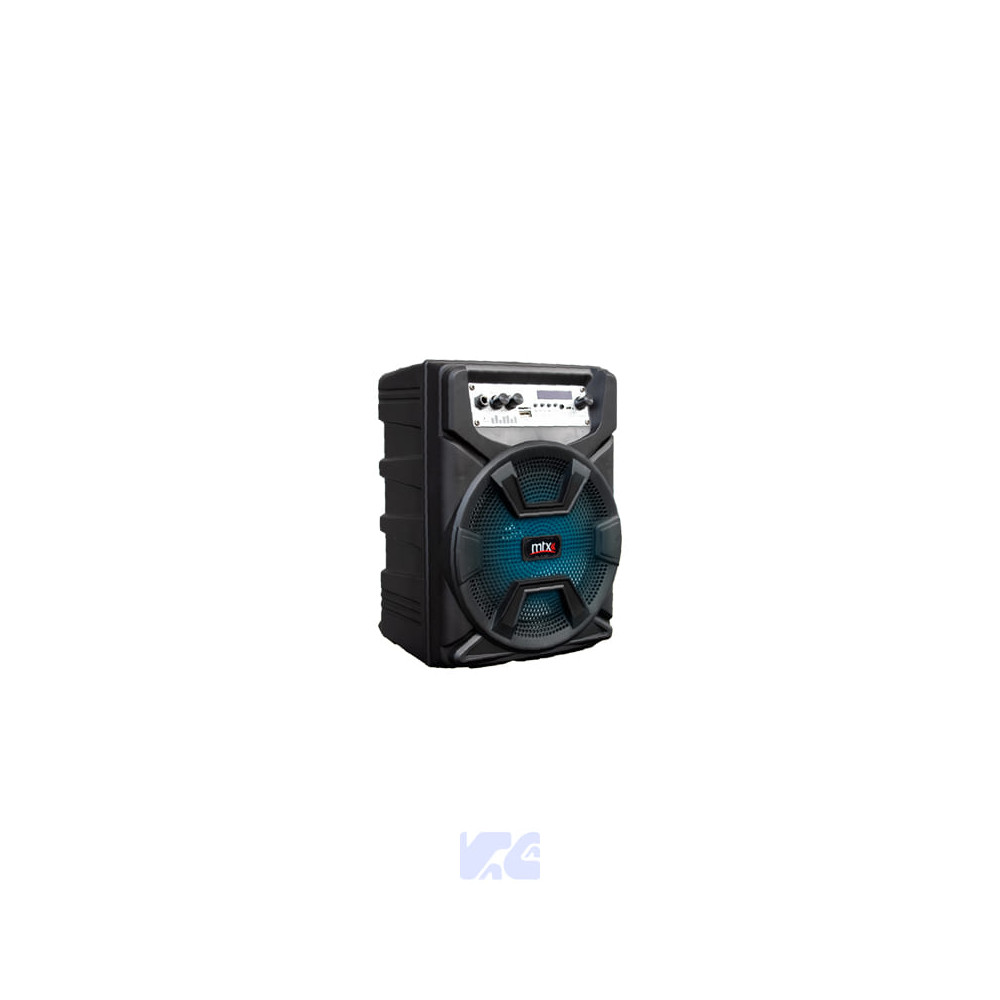 PARLANTE PORTATIL 8" MTX RECARGABLE MTX-853