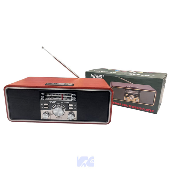 Radio NNS Clásico Bluetooth AM/FM/SW NS-8098BT