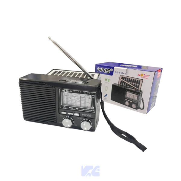Radio NNS Clásico Bluetooth Luz RGB AM/FM/SW NS-7028BT