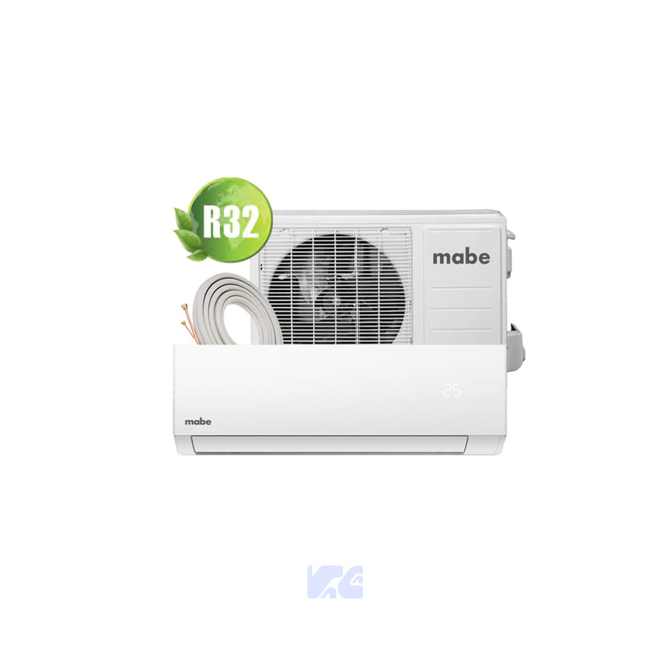 AIRE ACONDICIONADO MABE SPLIT ALTA EFICIENCIA 18000 BTU MMT18CDBWCC32BNE1