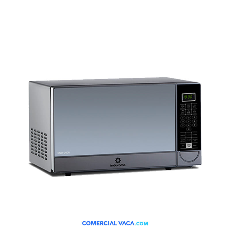 MICROONDAS INDURAMA 20 LITROS MWI-20CR CROMA