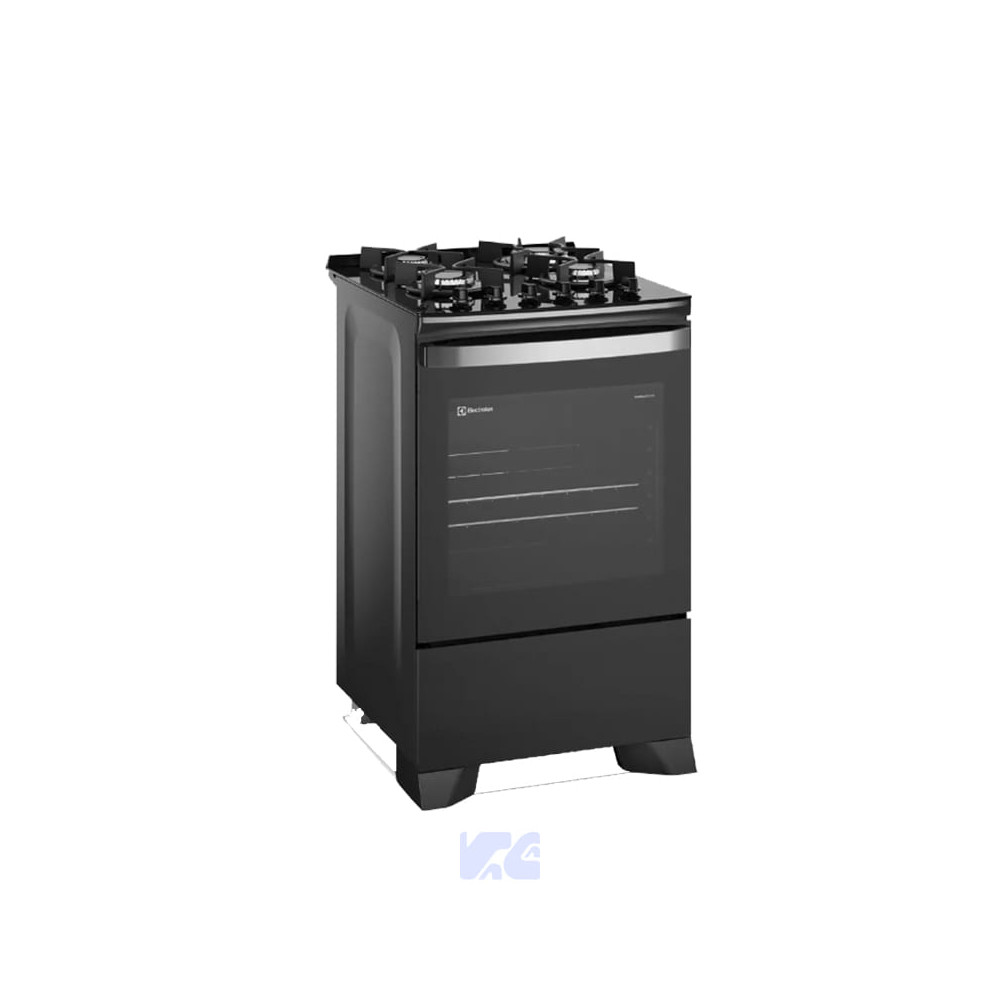 COCINA A GAS ELECTROLUX 4 QUEMADORES F4EPB PERFECT COOK