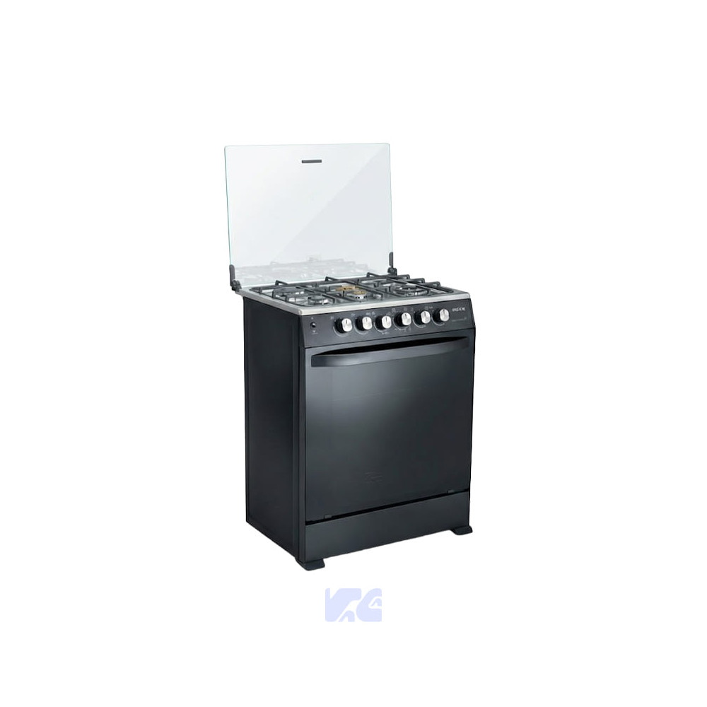 COCINA A GAS ECOLINE MACARENA NEGRO MATE 30"