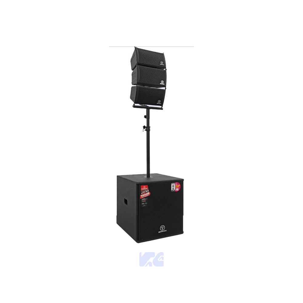 SISTEMA ACTIVO PROFESIONAL SONIC PARTY ARRAY 1.1| 18PULG 2.600w