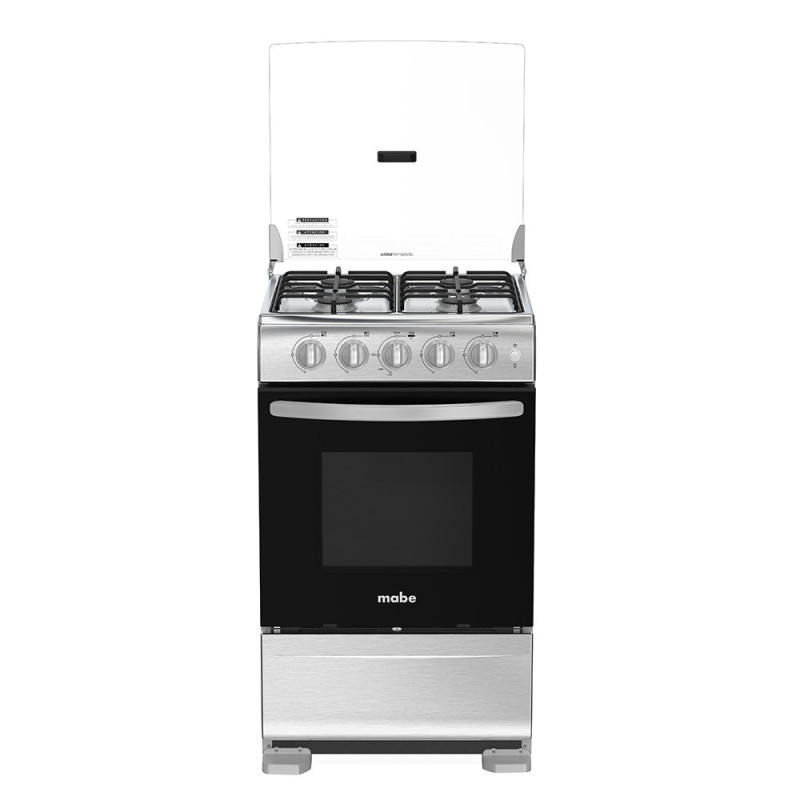 Cocina a gas 20" 4 quemadores