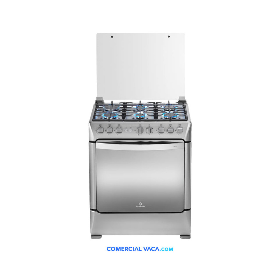 Cocina Indurama a gas 30" 6 quemadores