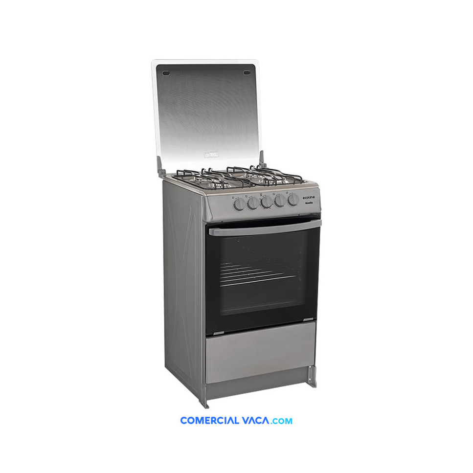 Cocina Ecoline a gas 60cm 4H