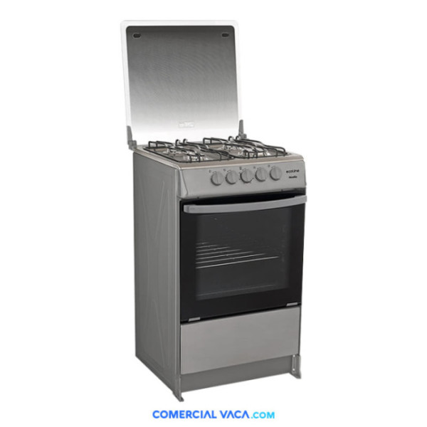 Cocina Ecoline a gas 60cm 4H
