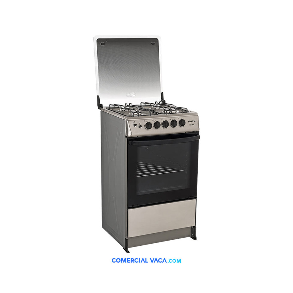 Cocina a gas 21" 4 quemadores